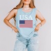 Simply Sage Market USA Flag Solid Garment Dyed Tank - 2 of 3