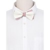 INSPIRE CHIC Men's Two Color Layered Adjustable Solid Color Bow Ties - 4 of 4