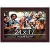 PosterPalooza | Linear Brown Picture Frame - UV Acrylic, Backing Board, Hanging Hardware Included - 2 of 4