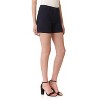 Rekucci Women's Stretch Cotton Blend Cuffed Chino Shorts – Classic Mid-Rise with Pockets - 2 of 3