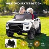24V Kids Ride On Truck Car with Remote Control, Two Seater, LED Lights, MP3, Bluetooth, Spring Suspension - 3 of 4