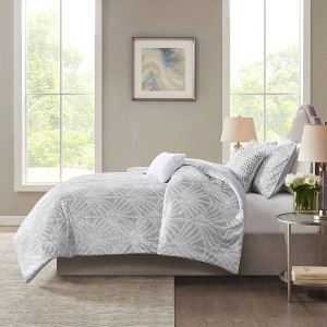 Beautyrest Kiona Crushed Velvet Comforter Set - 1 of 4