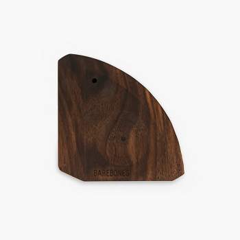 Barebones Cast Iron Wood Scraper - Walnut