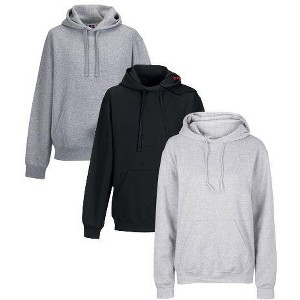 Womens 3 Pack Ultra Soft Fleece Pullover Hoodies | Breathable Comfortable Warm Hoodie - 1 of 4
