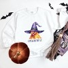Simply Sage Market Chick Or Treat Watercolor Distressed Sweatshirt - 3 of 4