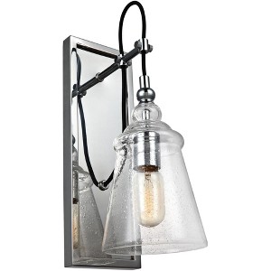 Generation Lighting Loras 17" High Chrome Wall Sconce - 1 of 1