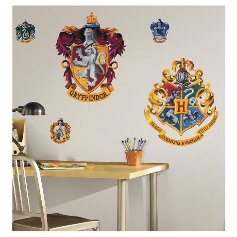Roommates Harry Potter Crest Peel Stick Giant Wall Decal Target