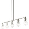 Livex Lighting Lansdale 5 - Light Chandelier in  Brushed Nickel - 2 of 4