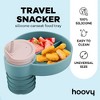 Hoovy Travel Silicone Cup Holder & Snack Tray Accessory for Car Seat, Booster Seat and Stroller - 3 of 4