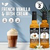 Syruvia Coffee Flavors Variety Pack: French Vanilla & Irish Cream 25.4 fl oz Syrup - 2 of 4