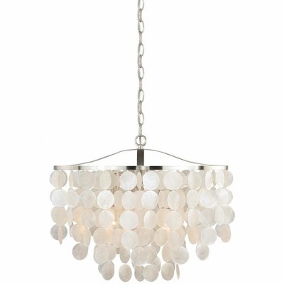 Vaxcel Elsa 3 - Light Pendant in  Satin Nickel