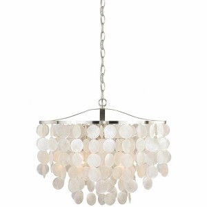 Vaxcel Elsa 3 - Light Pendant in  Satin Nickel - 1 of 4
