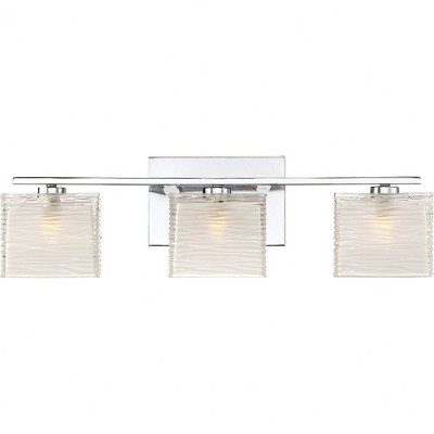 Quoizel Lighting Westcap 3 - Light Vanity in  Polished Chrome