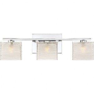 Quoizel Lighting Westcap 3 - Light Vanity in  Polished Chrome - 1 of 4