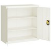 vidaXL File Cabinet White 35.4 in.x15.7 in.x35.4 in. Steel - 4 of 4