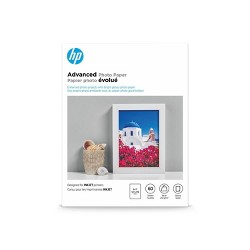 Hp 4x6 100ct Advanced Glossy Photo Paper - Q6638a : Target