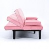 NicBex Convertible Sofa Bed,67" Modern Futon Sofa Bed with Cup Holder,Sleeper Couch for Small Spaces,Apartments & Offices - 4 of 4