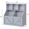 Jojoka Kids Bookshelf and Toy Storage, Kids Toy Storage Organizer - 2 of 4