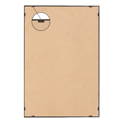 Abstract Black and Beige Canvas Wall Art, 23x33