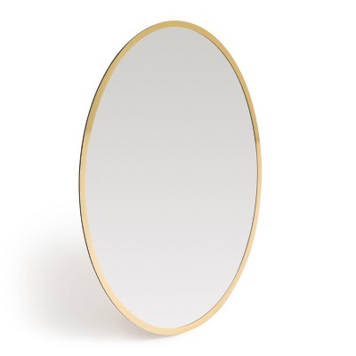 U Brands 11"x8.3" Locker Large Oval Mirror