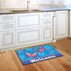 Briarwood Lane Doormat 30x18 Indoor Outdoor American Butterflies Patriotic Doormat - 4 of 4