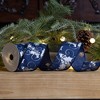 Melrose Wired Polyester Ribbon 2.5" x 10 yds. (Set of 2) - 3 of 3
