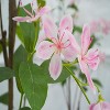 Artificial Flower Tree, 150cm Tall Faux Flowers Floor Plant Indoor Decor with Flowers for Spring Home Room Office Wedding Party - 4 of 4