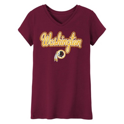 girls redskins shirt