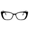 Dolce & Gabbana DX 3357 3372 Childrens Cat-Eye Eyeglasses Black on Zebra 49mm - 2 of 3