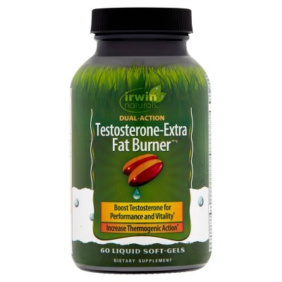 Irwin Naturals Testosterone Extra Fat Burner Softgels - 60ct