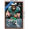 Trends International NFL Philadelphia Eagles - Saquon Barkley 25 Framed Wall Poster Prints - 3 of 4