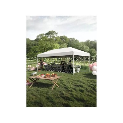10'x10' Pop up Outdoor Canopy Tent,Commercial Instant Shelter Canopy Tent for Camping,Parties,Outdoor Events