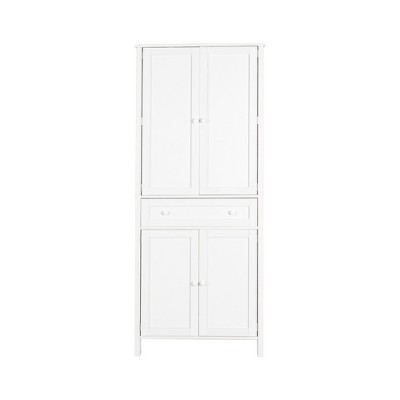 Chery Life 70.87" in Tall White Kitchen Pantry, Storage Cabinet , Kitchen Cabinet , Drawer and Adjustable Shelves, for Kitchen, Dining Room
