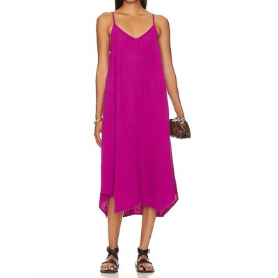 Women's Cami V-neck Handkerchief Dress - bobi