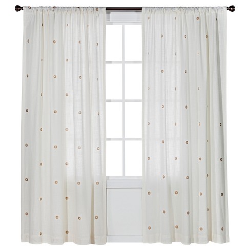 Metallic Gold Curtains