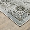 Oriental Weavers Gemini 020Z2 Grey/ Blue Indoor Area Rug - 3'10" x 5'5" - 2 of 4