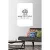 Trends International The White Lotus - Black and White Logo Unframed Wall Poster Prints - 2 of 4