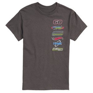 Men's - Hot Wheels - HW Stacked Badges- Men's Short Sleeve Graphic T-Shirt Short Sleeve Graphic T-Shirt - 1 of 4