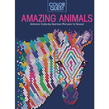 Color Quest: Amazing Animals - (Paperback)