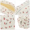 Unique Bargains Floral Print Style Drawstring Makeup Bag 1 Pc - 3 of 4