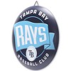 MLB Tampa Bay Rays Metal Button Wall Art: Sports Vertical Metal Sign Panel - 2 of 4