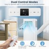 Tangkula 8000 BTU Portable Air Conditioner 3-in-1 AC Unit w/ Dehumidifier & Fan Sleep Mode & 24H Timer - 3 of 4