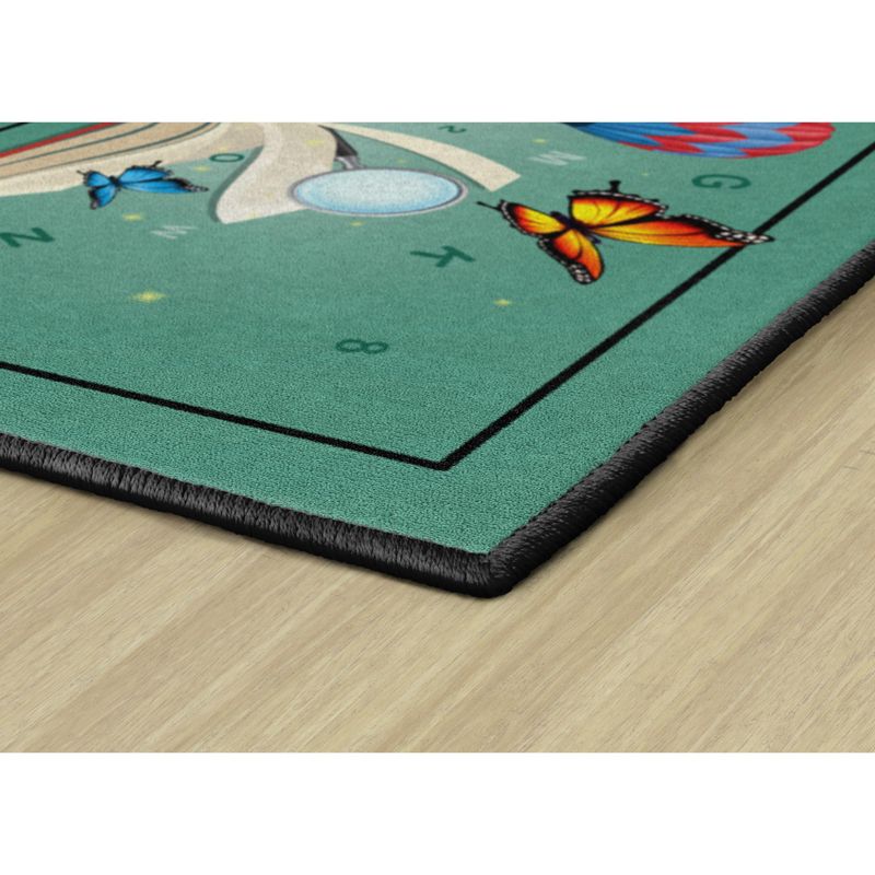 Flagship Carpets Explore Through Reading Children's Educational Area Rug, 3' x 5', 3 of 7