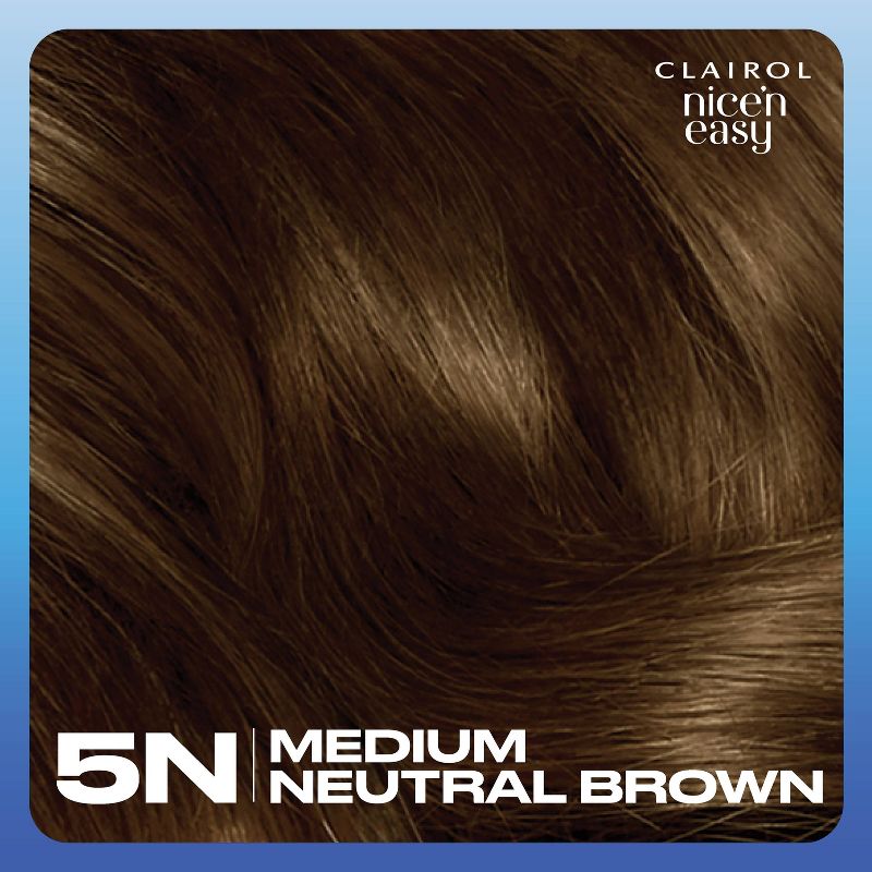 Clairol Nice'n Easy Permanent Hair Color - Brown, 3 of 9