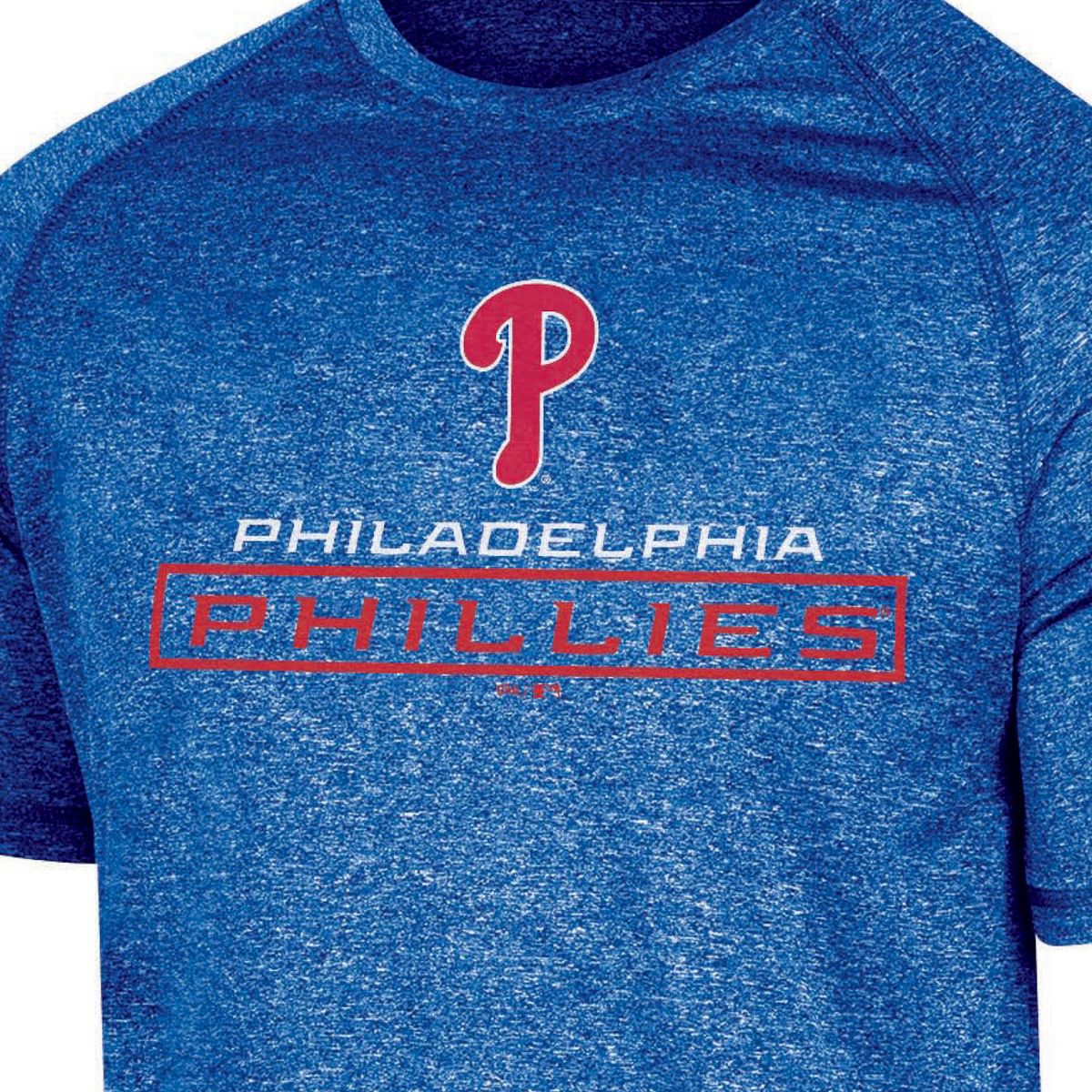 MLB Philadelphia Phillies Men's Poly T-Shirt - thumbnail 3