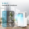 Zafro 8000 BTU Portable Air Conditioners, Portable AC Cool up to 350 Sq.Ft, 4 Modes Room Air Conditioner with Remote/LED Display - 2 of 4