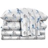 Tadpoles 3-Piece BMX Bikers Sheet Set | 1 Twin Flat Sheet, 1 Twin Fitted Sheet & 1 Queen Pillowcase| Grey - 2 of 4