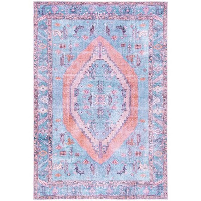 Serapi SEP356 Power Loomed Indoor Machine Washable Skid-Resistant Rugs - Safavieh