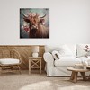 Stupell Industries Cow with Vintage Florals, 36" x 36" - 2 of 4