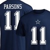 NFL Dallas Cowboys Men's Short Sleeve Core Micah Parsons Big & Tall T-Shirt - 2 of 2